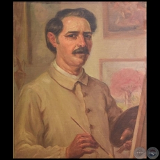 Retrato de Pablo Alborno - Artista: Ofelia Echage Vera - Ao: 1930